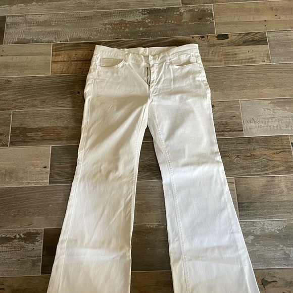 7 for all mankind white jeans - Picture 2 of 9
